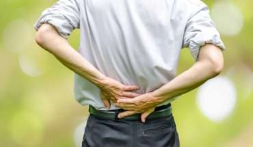 lower back pain man
